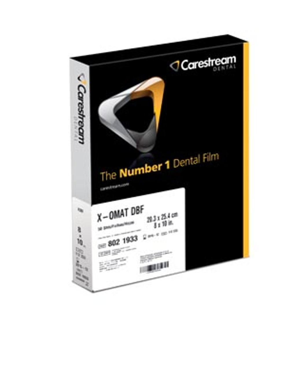 Carestream Insight Intraoral X-Ray Film, IP-12 #1, Double Paper Packets 100/bx