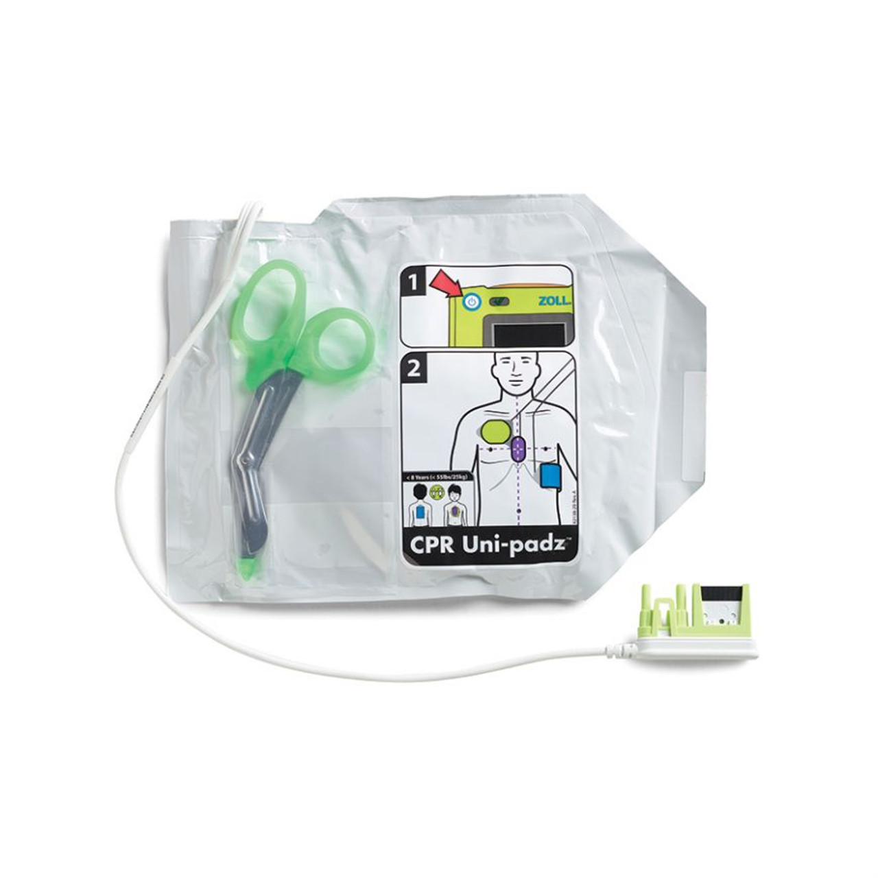 Zoll CPR Uni-padz III, Universal Electrodes