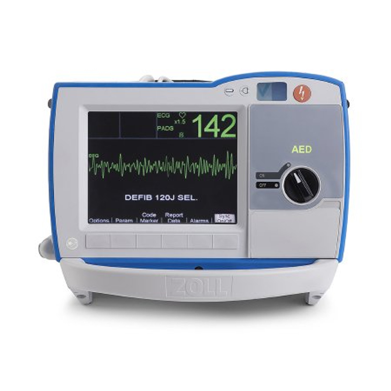 Zoll AED R Series Defibrillator & Accessory, R-Series BLS PLUS Package, AED & Pacing