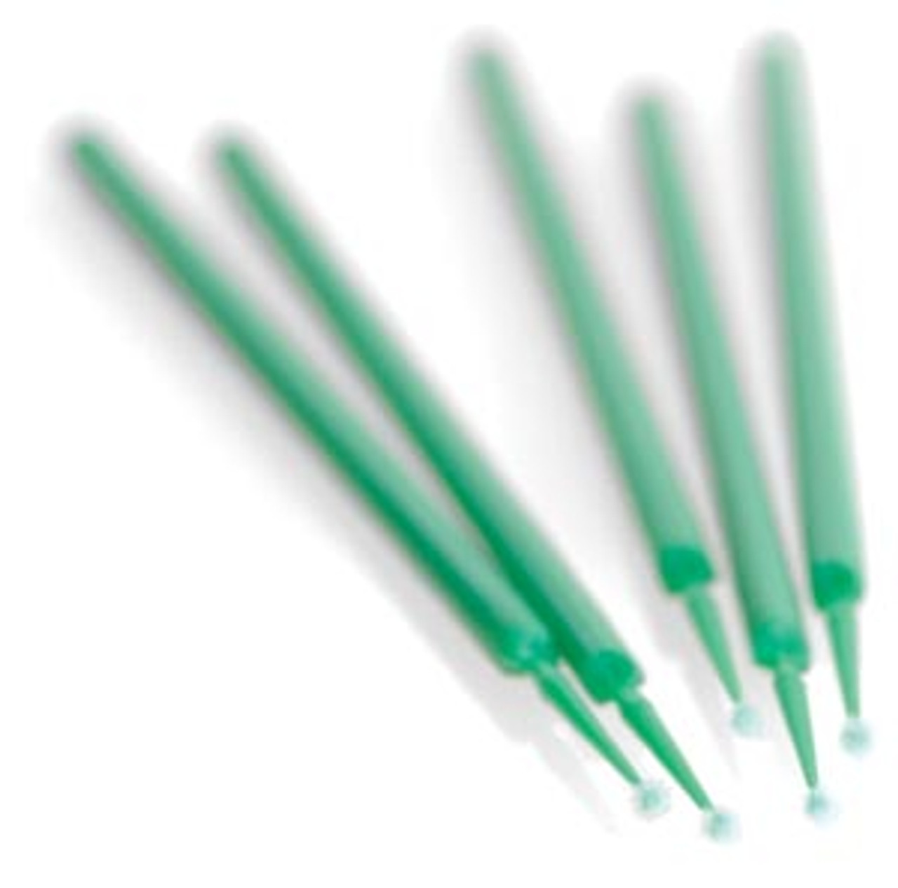 SDI Points Disposable Brush Applicators, Points, Fine, Light Green, 400/pk 8100117