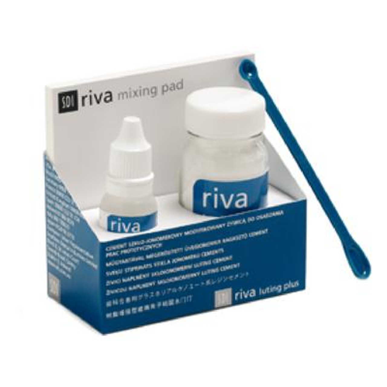 SDI Riva Glass Ionomer Luting Plus Powder/Liquid Kit 8651508