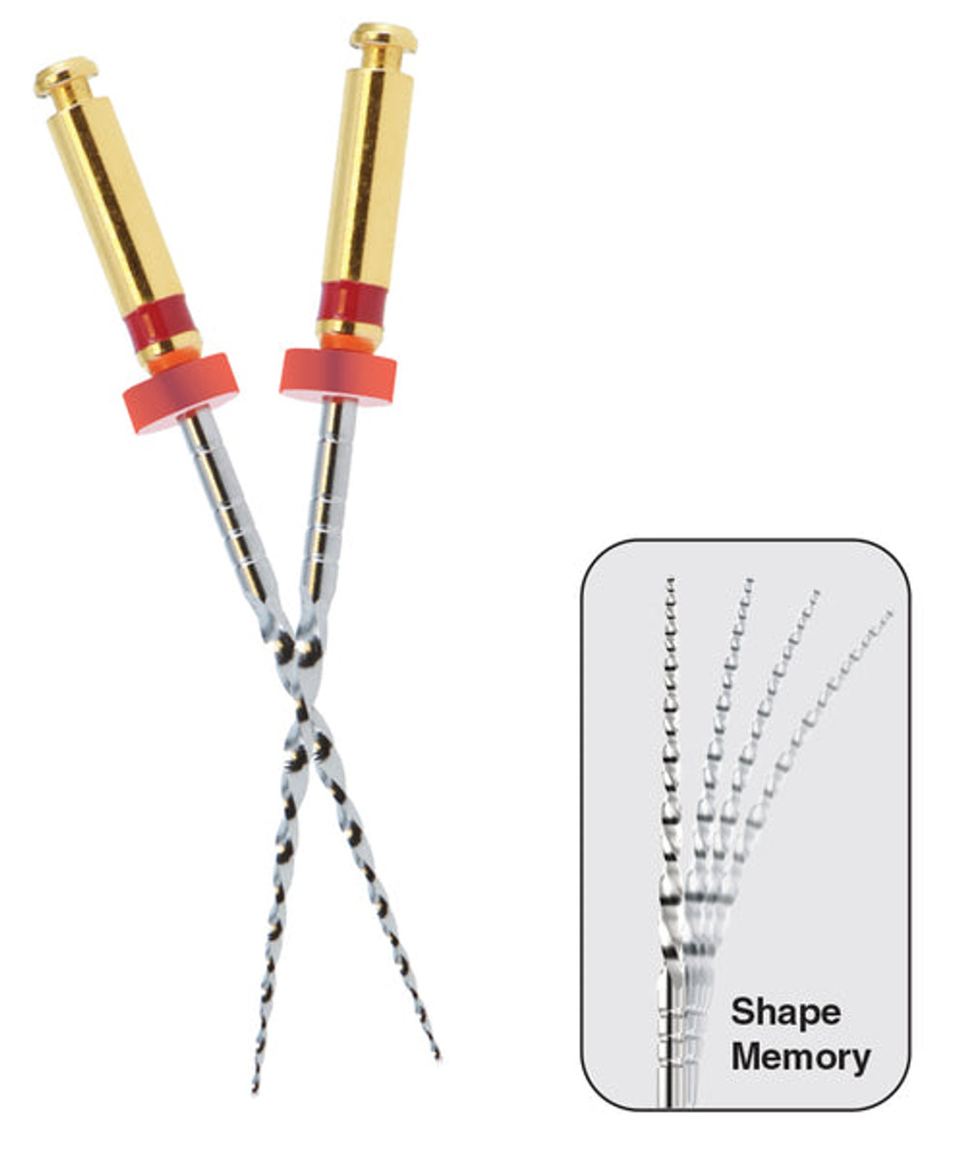 Pac-Dent One G Reciprocatings Files Shaping, Tip 25, Taper .07, Length 21mm, 3/pk, Compares to Wave One Gold