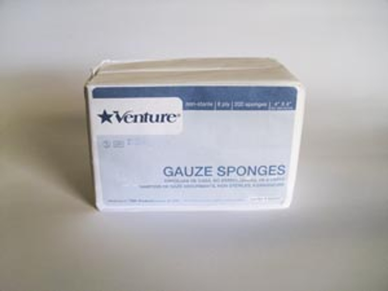 Tidi Venture 8-Ply NS Gauze Sponges 4" x 4", 200/bag, 20 bg/cs