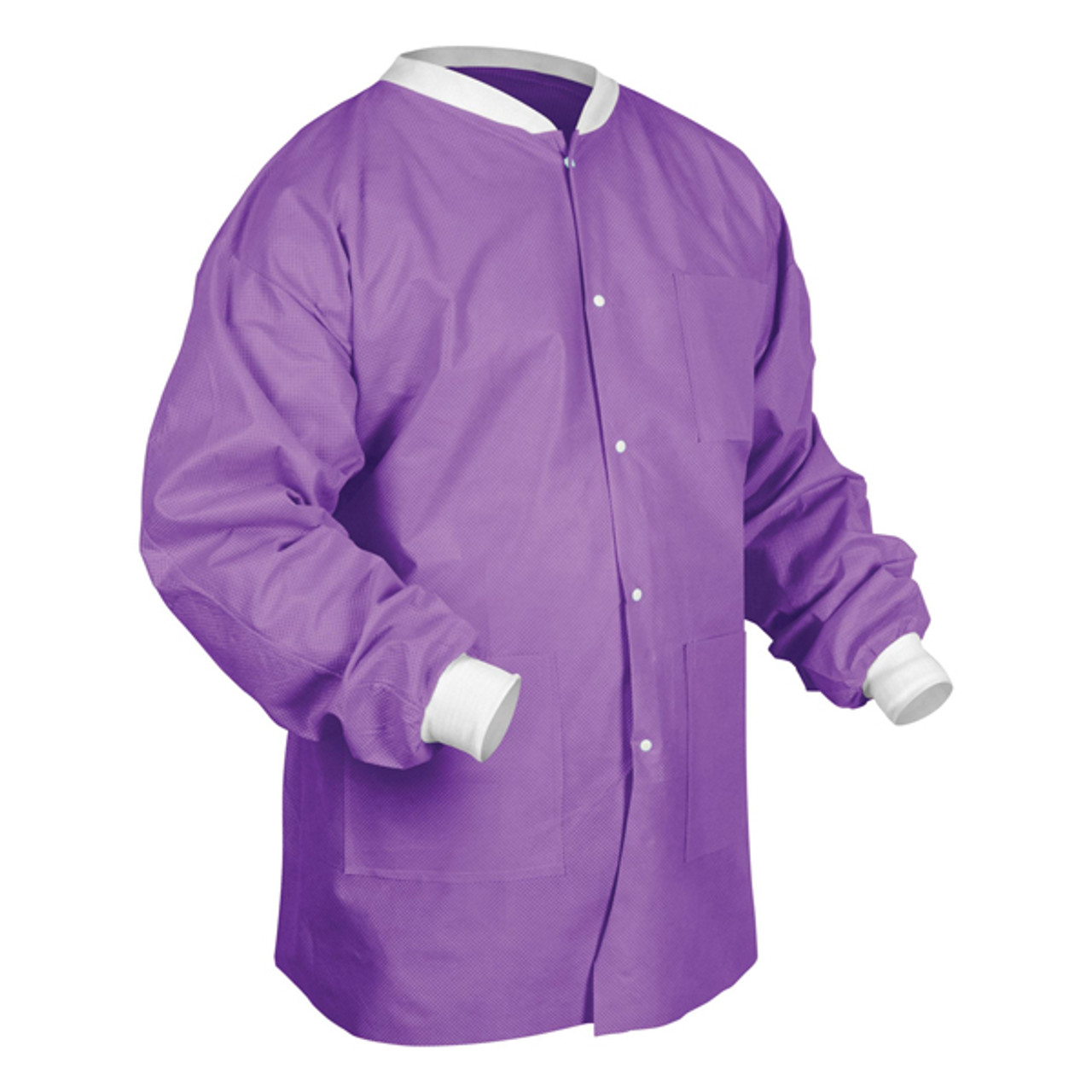 Medicom Lab Jackets Hipster, Plum Purple, X-Small, 12/bg