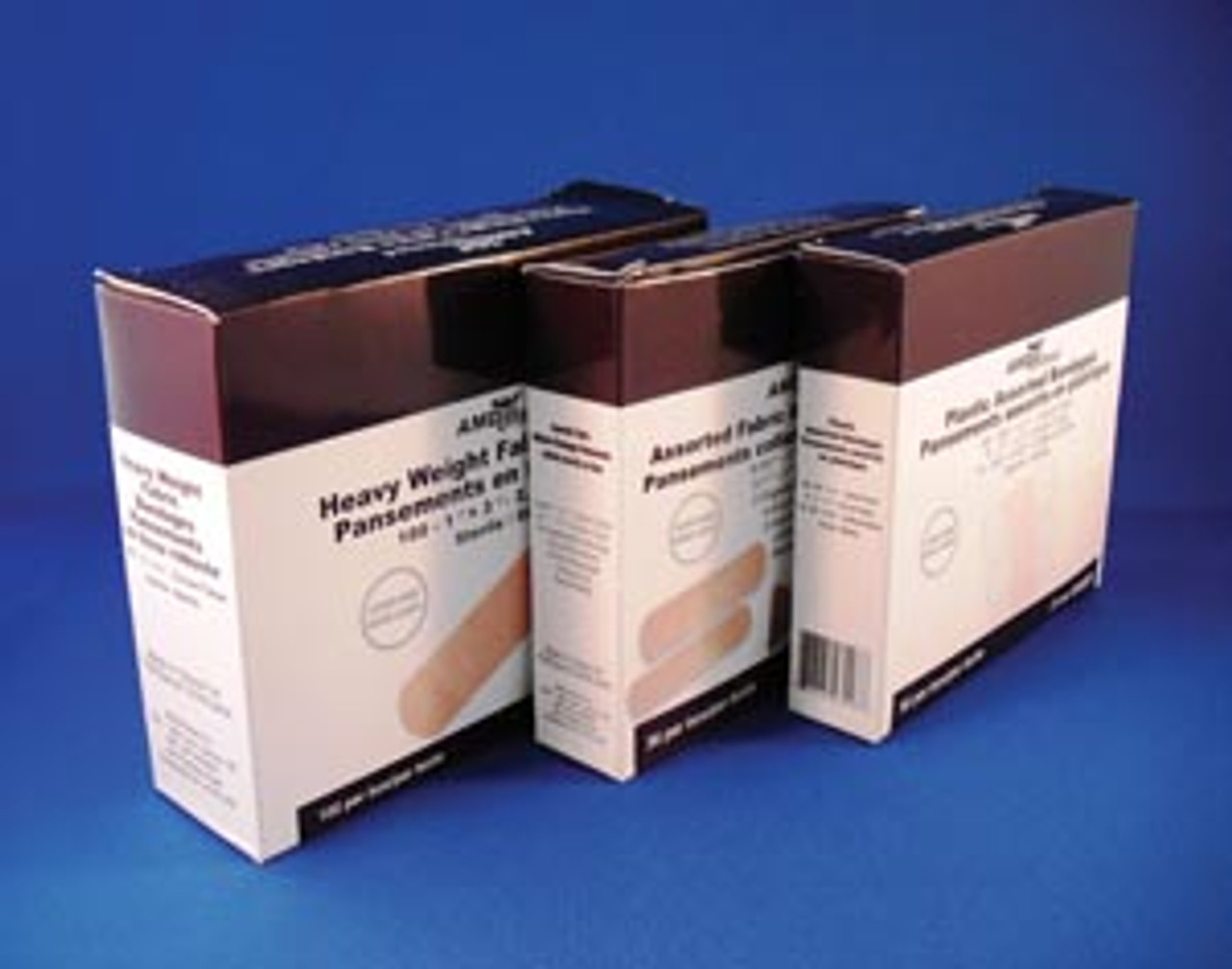 Medicom Bandages Plastic Adhesive, 1"x3", 100/bx