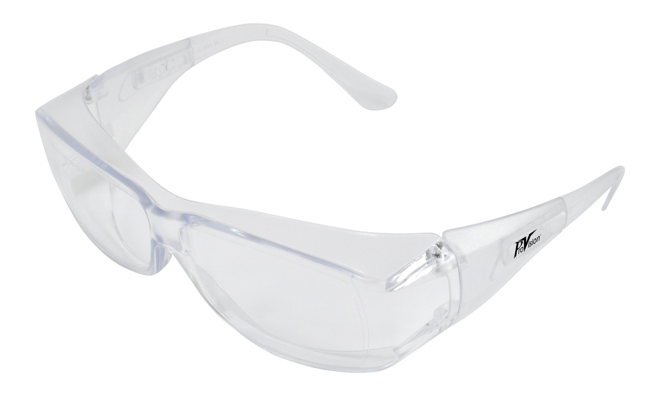 Palmero Eyesaver Sleeks Goggles, Clear Frame & Lens, Universal Fit 12/bx