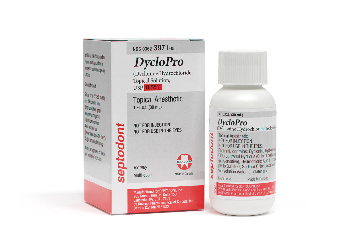 Septodont DycloPro Dyclonine Hydrochloride Topical | Optimus