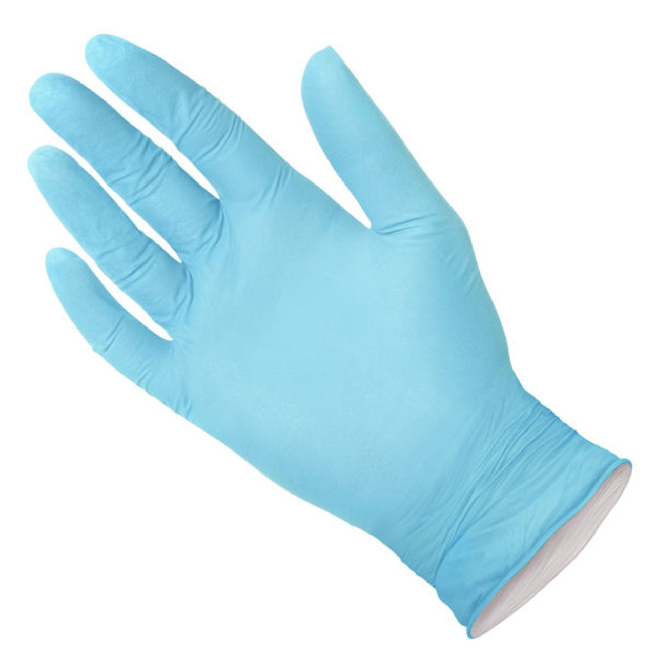 Medgluv Nitriskin Nitrile Exam Glove, 5ml Chemo & Fentayl Tested, Blue, 5.5mil, Medium 100/bx, 10/cs