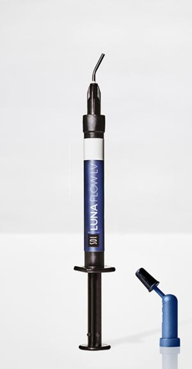 SDI Luna Flow Universal Flowable Composite, LV Bulk Syringe Kit, Includes 5 x 2g syringe Luna Flow LV Shade A1, 20 applicator tips