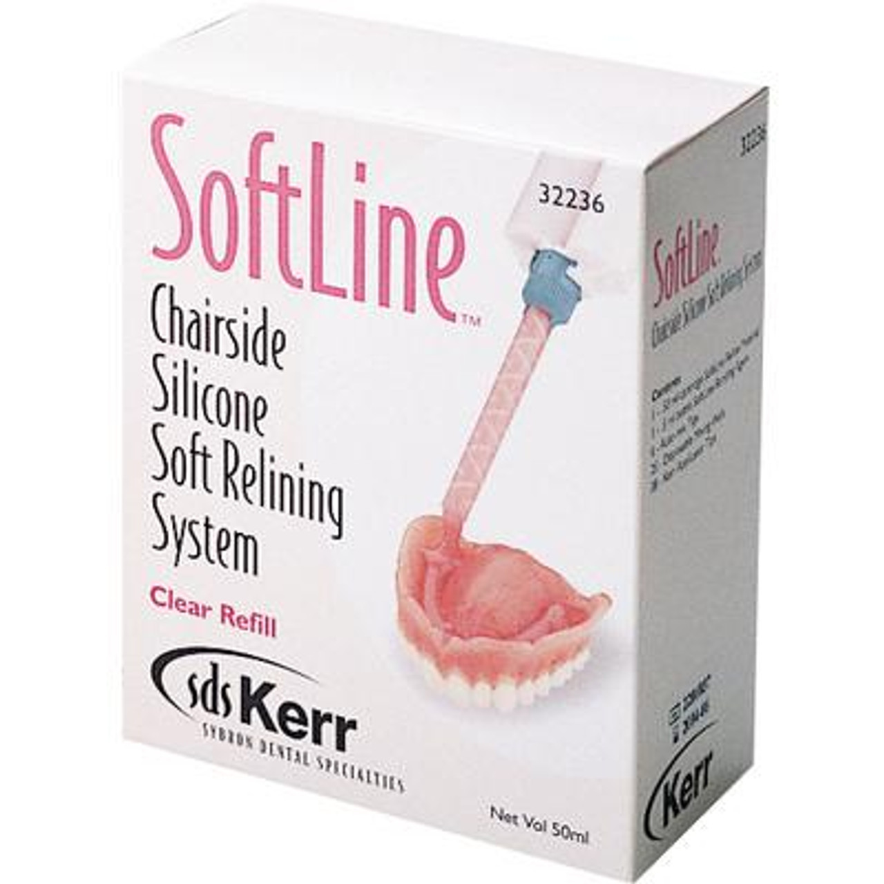 Kerr SoftLine Reline Material Refills Clear Pink