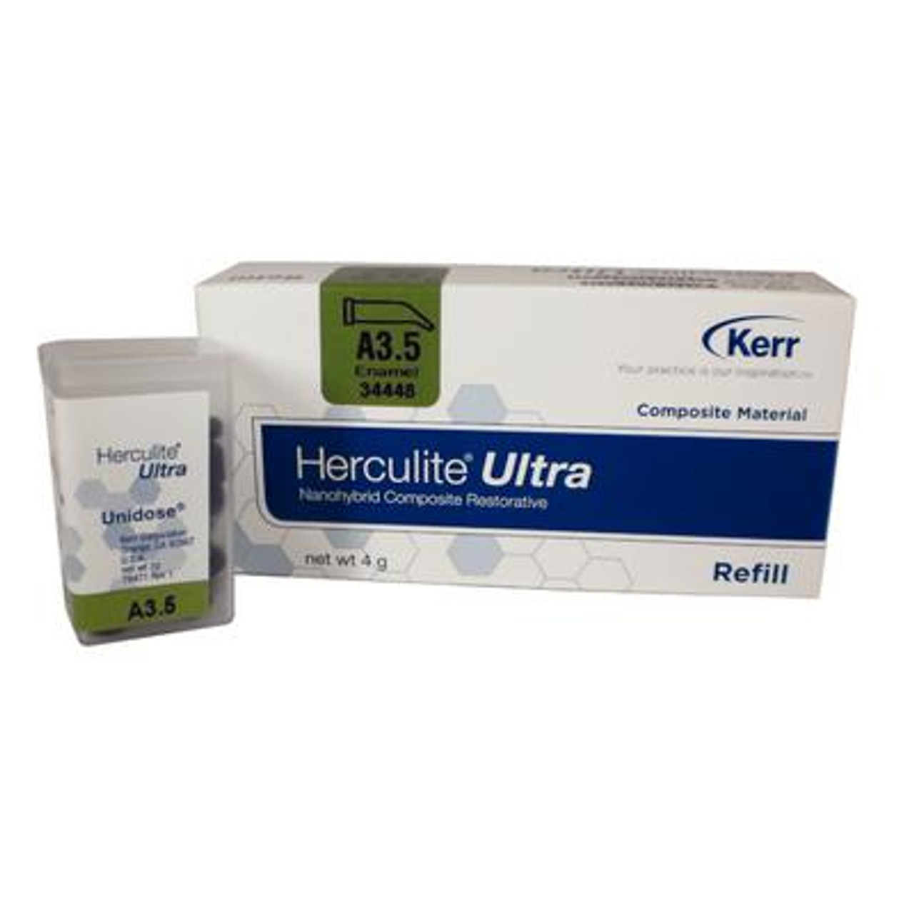 Kerr Herculite Ultra Refill A3.5 Enamel Unidose 20/pk
