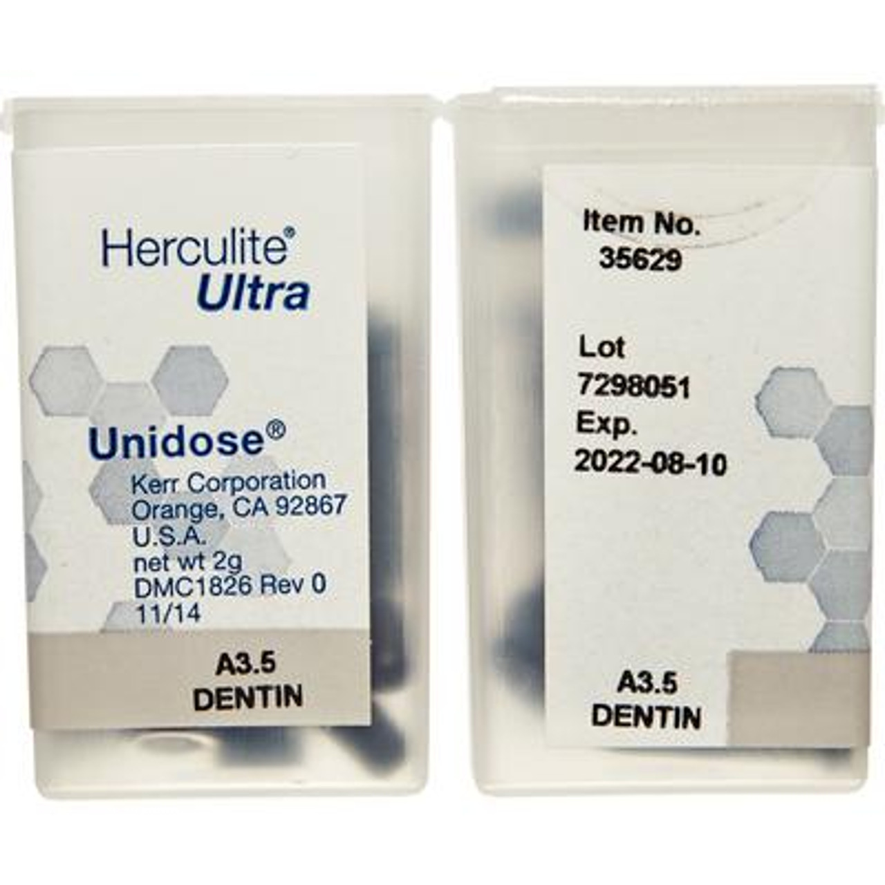 Kerr Herculite Ultra Refill A3.5 Dentin Unidose 20/pk