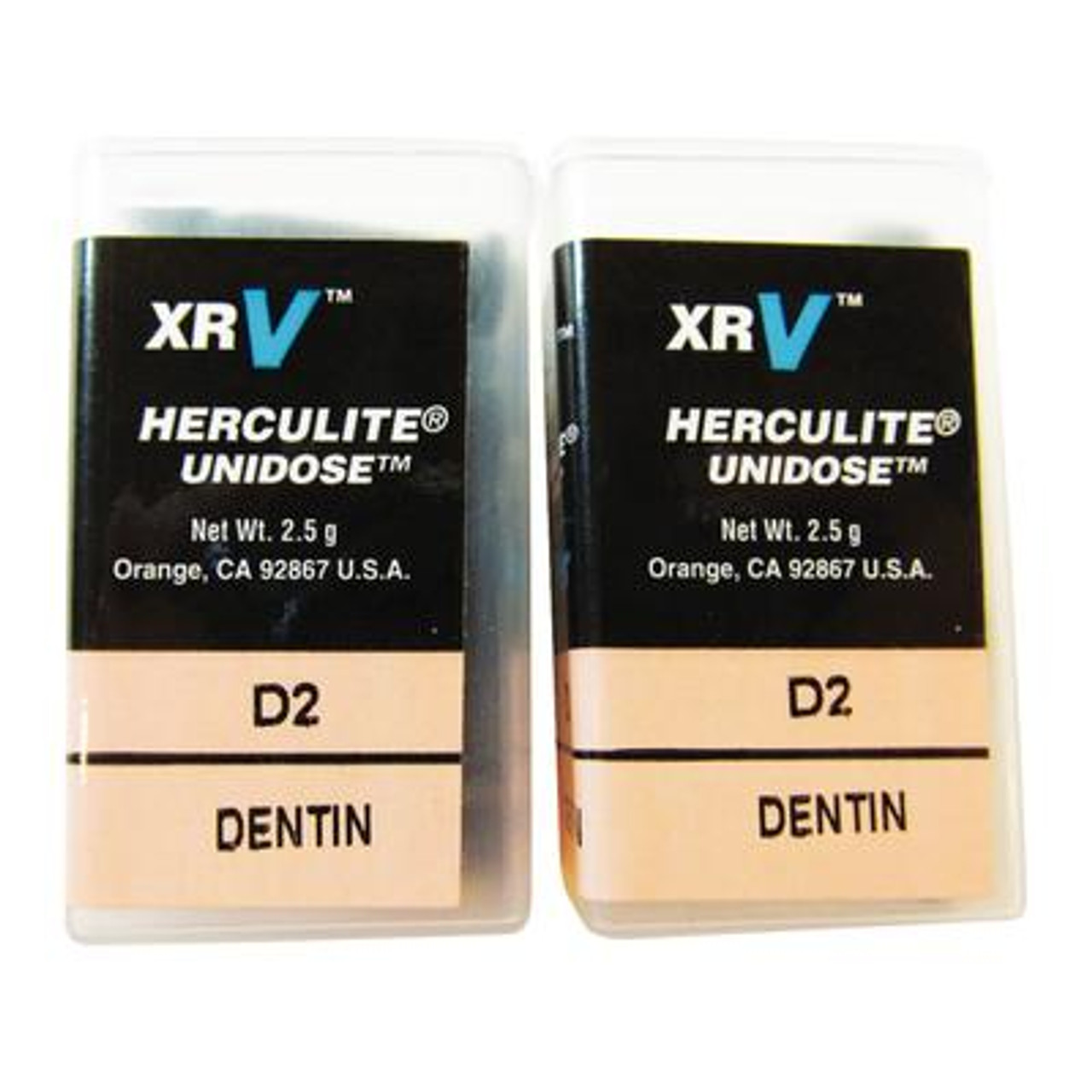 Kerr Herculite XRV Unidose Refills Dentin D2,20/pk