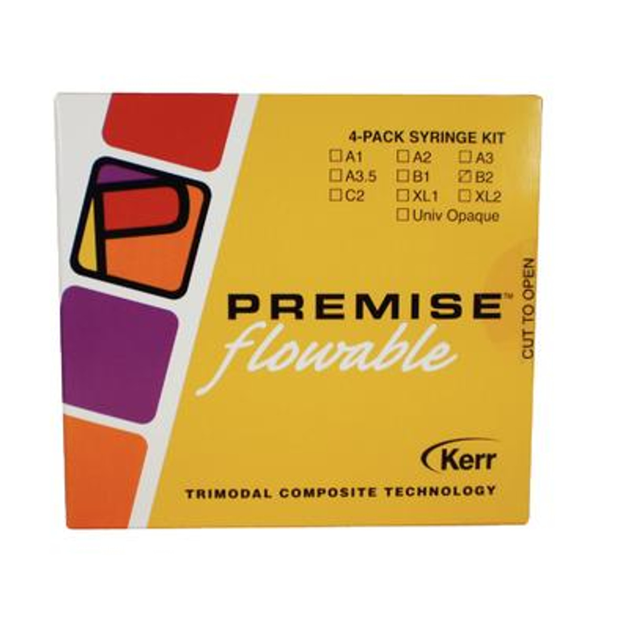 Kerr Premise Flowable 4-Pack Shade Kits B2