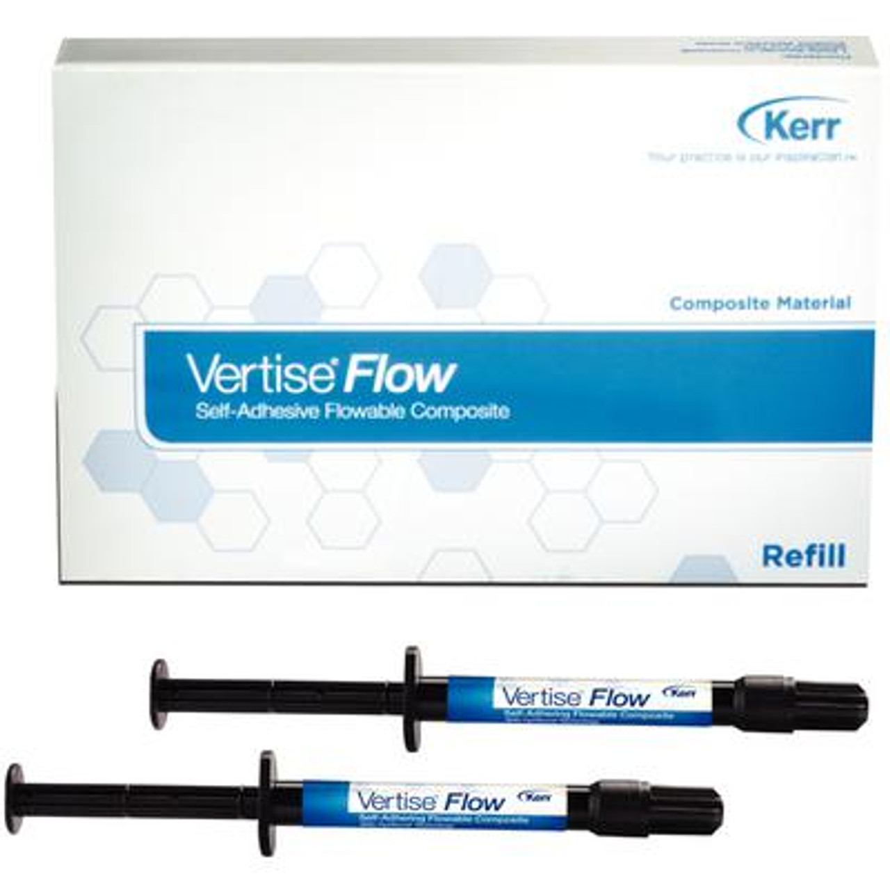 Kerr Vertise Flow Refills Syringe(2g ea) A1, 2/pk