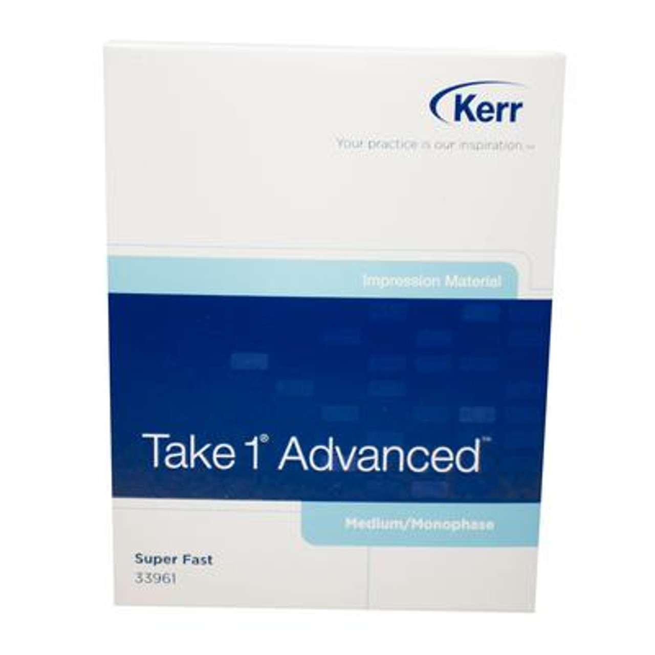 Kerr Take 1 Advanced 50ml Cartridge Medium Body (Light Blue), Super Fast Set 2x50ml & 6 Tips