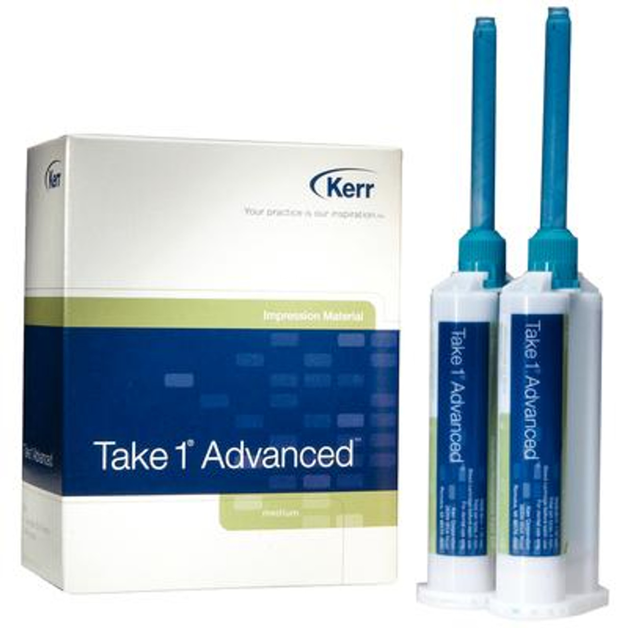 Kerr Take 1 Advanced 50ml Cartridge Medium Body (Light Blue), Fast Set 24x50ml Value Pack