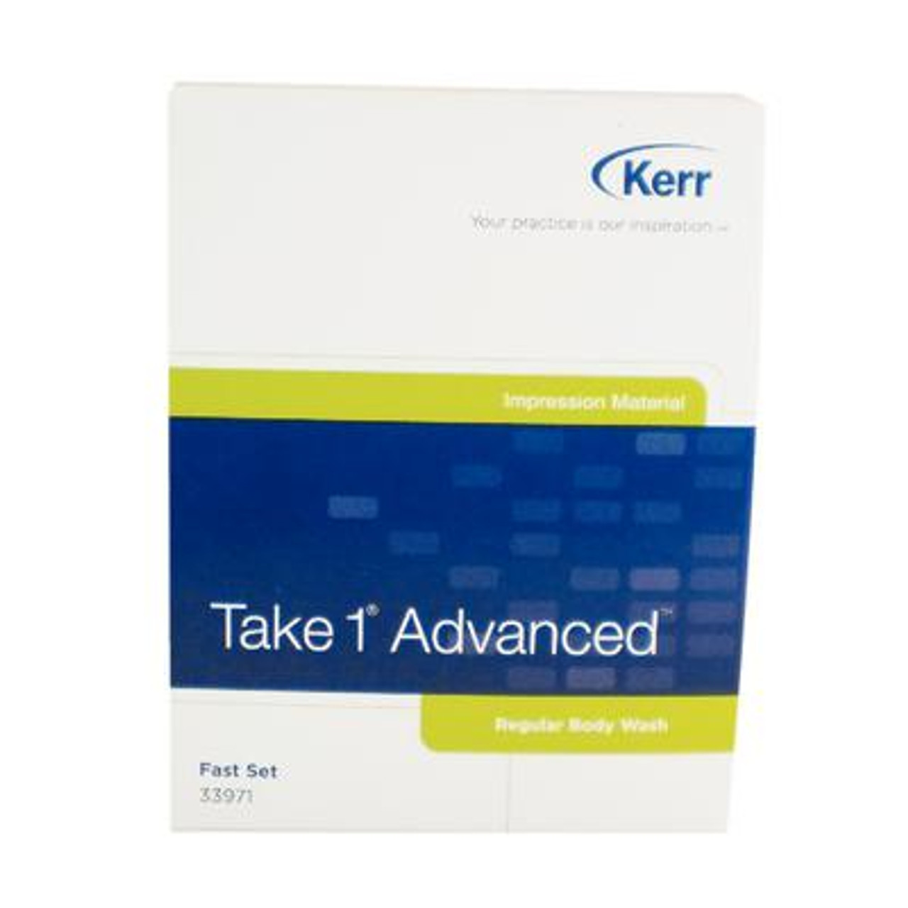 Kerr Take 1 Advanced 50ml Cartridge Regular Body Wash (Light Green), Fast Set 2x50ml & 6 Tips