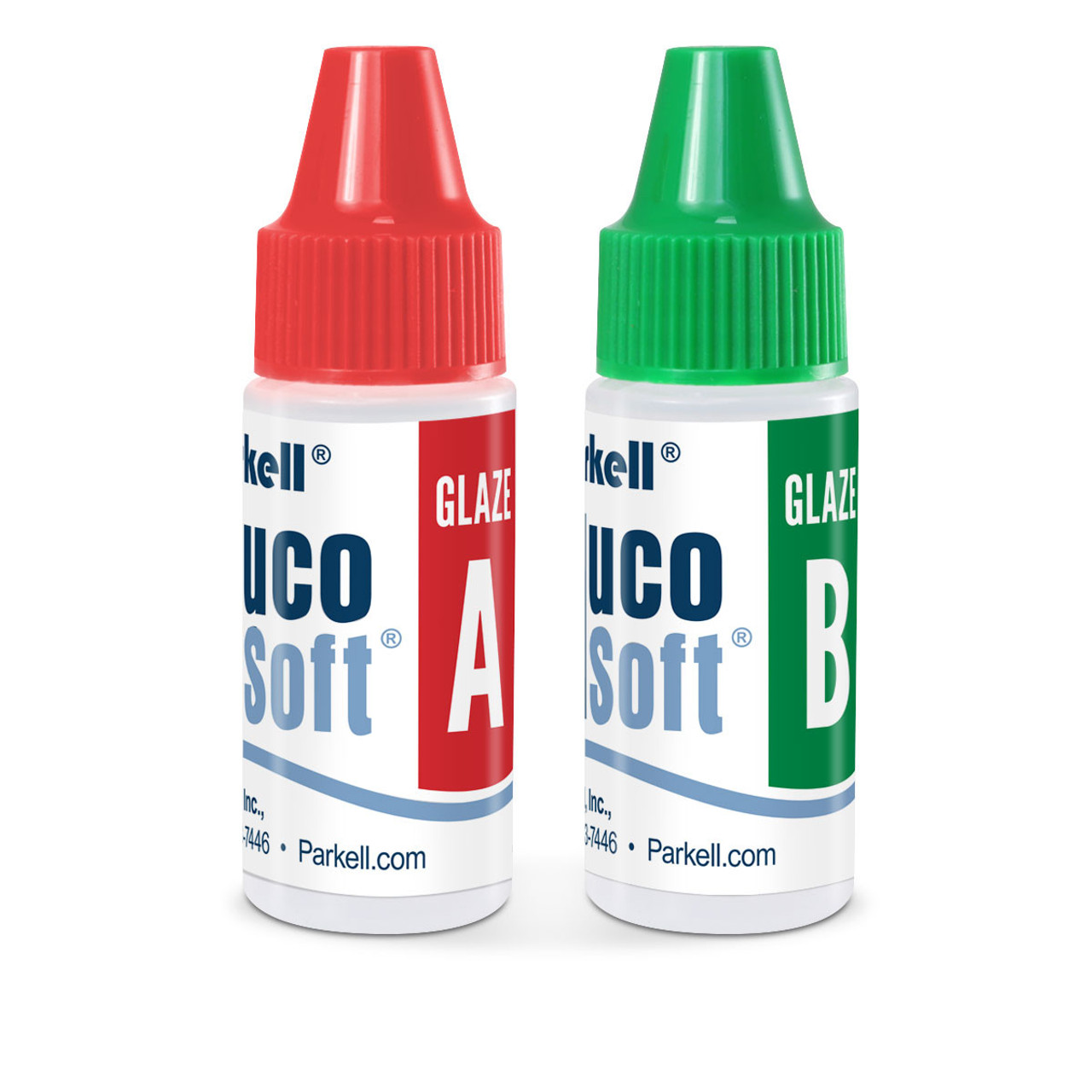 Parkell MucoSoft A & B Glaze Refill 2x12ml Bottles