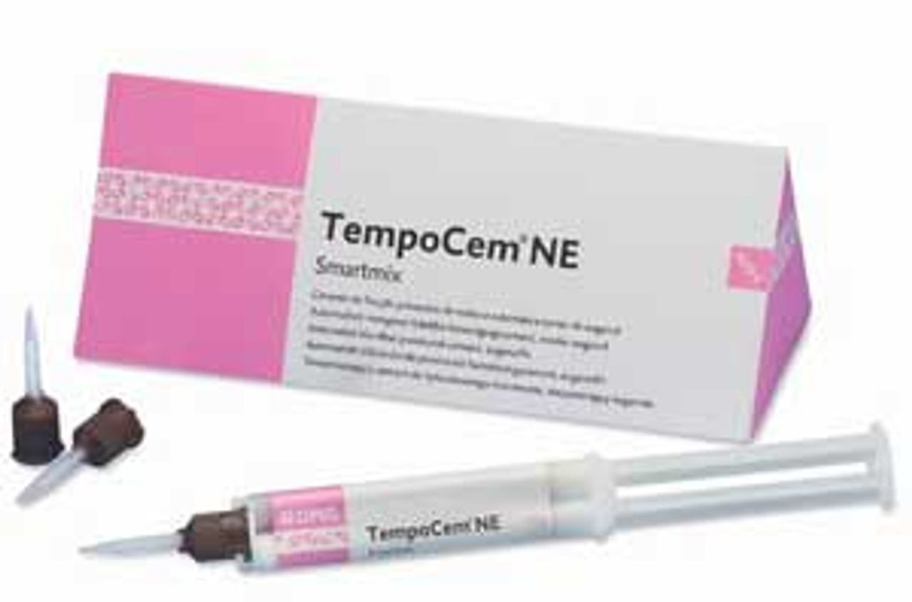 DMG TempoCemNE Zinc Oxide Non-Eugenol Smartmix Refill, Includes: (2) 5mL Syringes, (10) Smartmix Tips