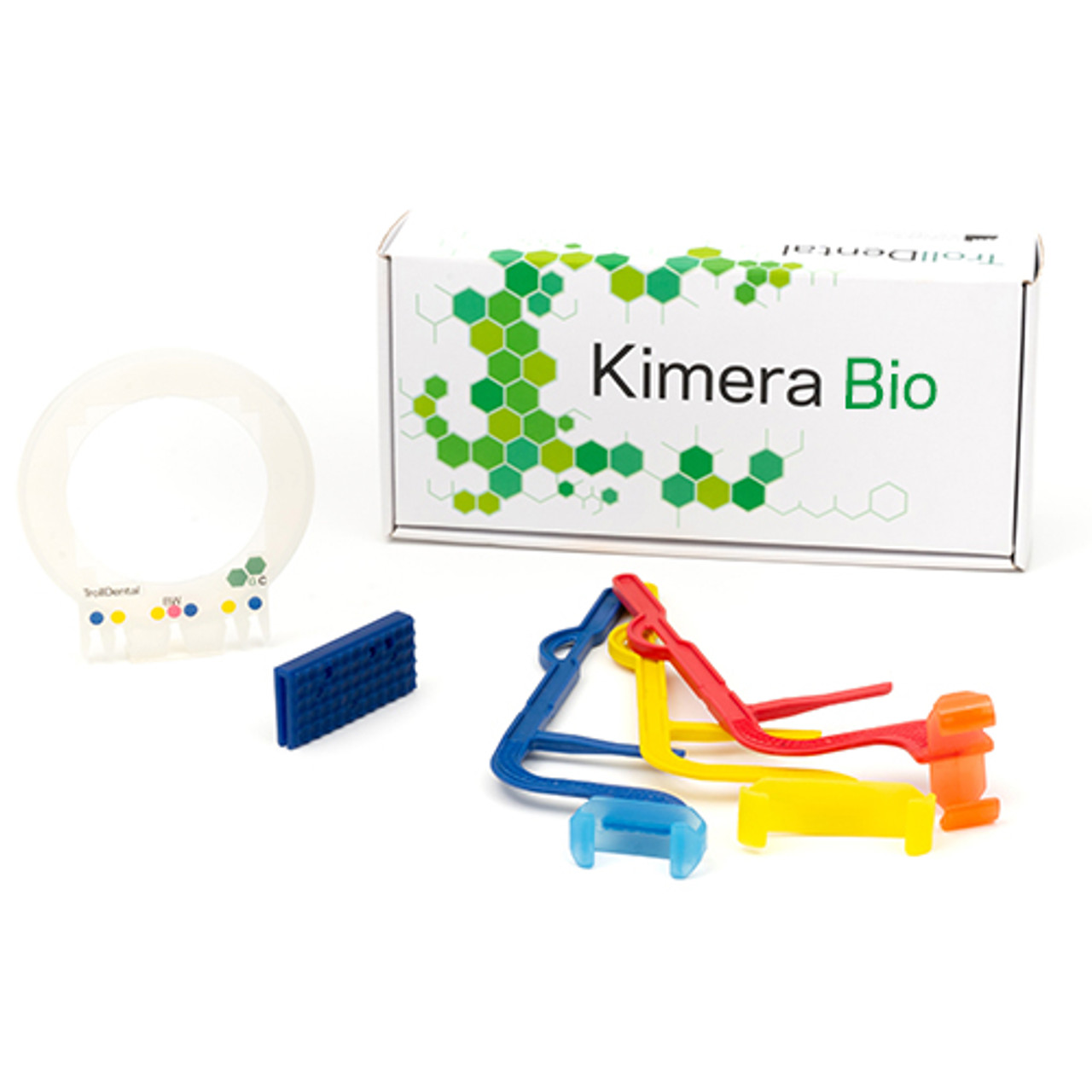 Directa TrollByte Kimera BIO Assorted, Fit Size: 37mm Long/24mm Short, 6mm Thick, X-ray Sensor Holder, 1 of each Color with Aiming Ring