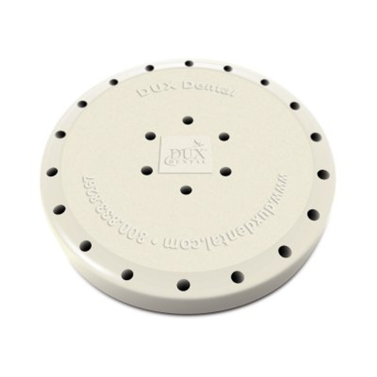 Kerr 24-Hole Bur Block, Round, French Vanilla, ea
