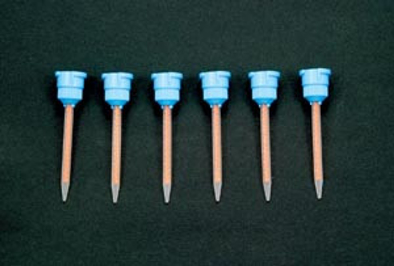 ProAdvantage Temporary Crown & Bridge T-Mixer Mixing Tips, Blue, 4:1 & 10:1 Ratio, 25/bg