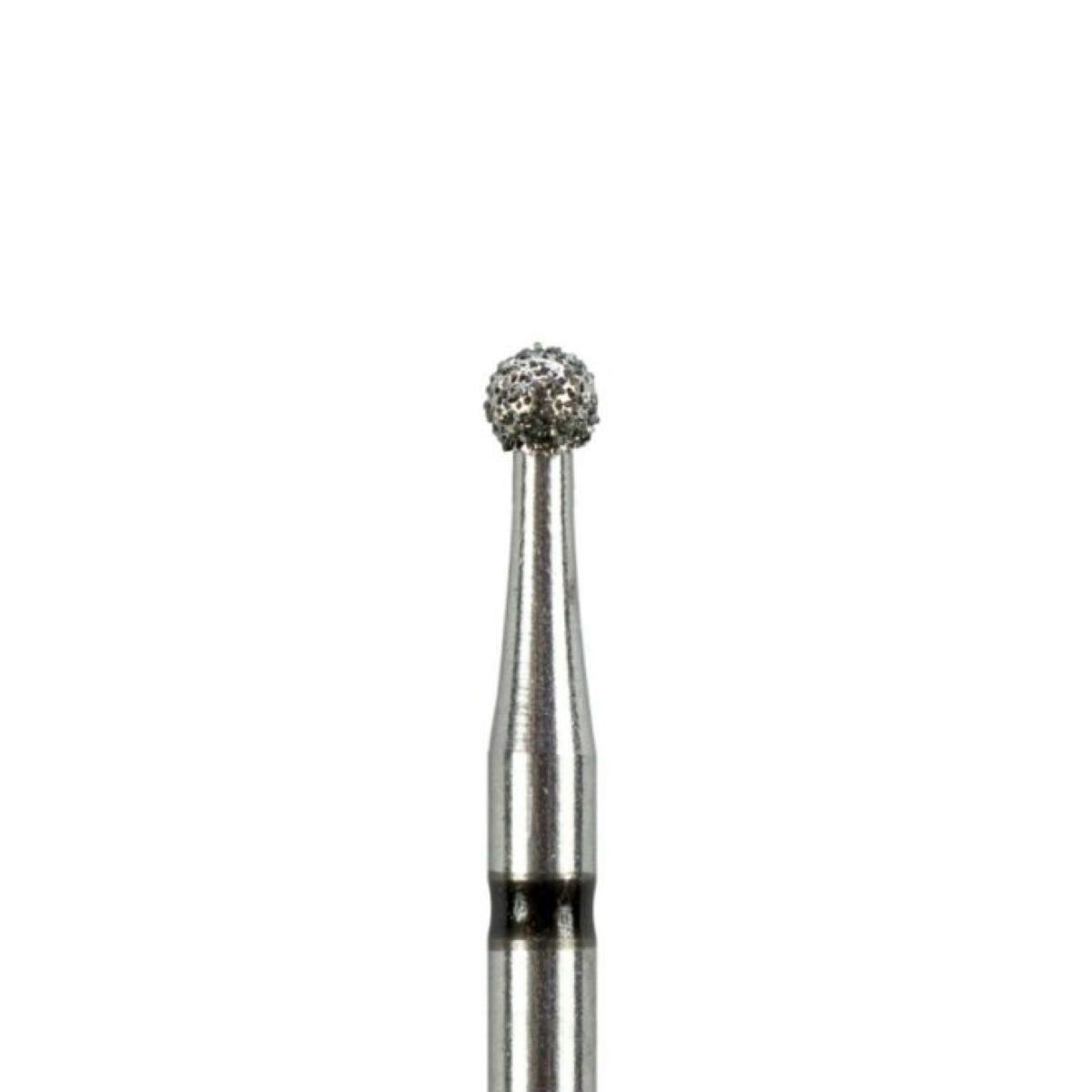 QUALITÉ 801L/014SC Multi-Use Dental Diamond Bur - Super Coarse, Round, 5 Burs