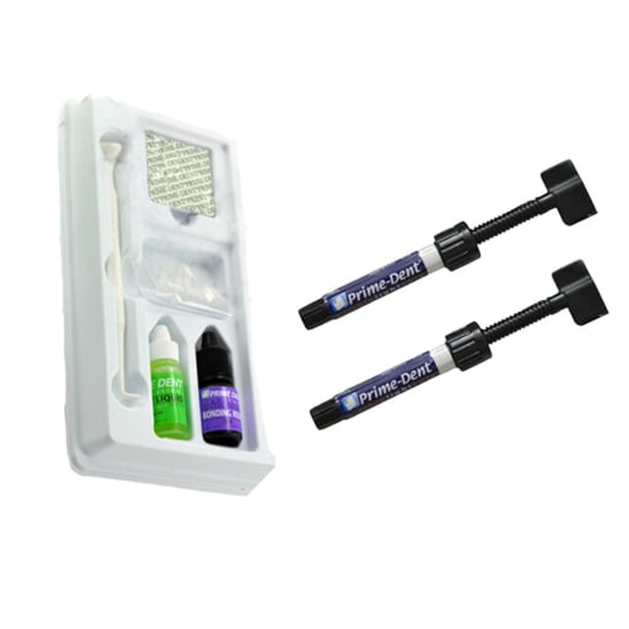 Prime-Dent VLC Hybrid Composite 2 Syringe Kit