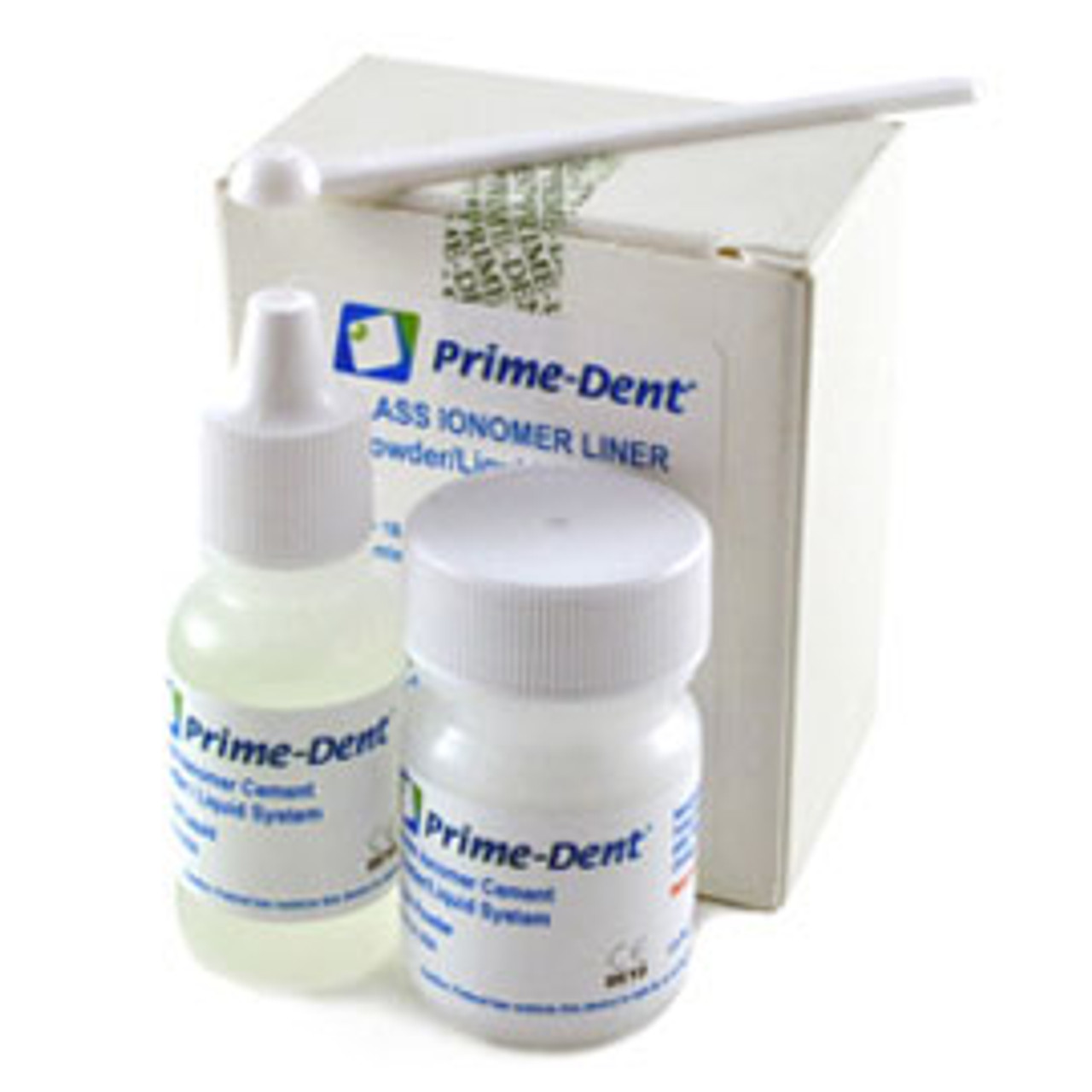 Prime-Dent Glass Ionomer Liner Cement Kit, 10g Powder & 6ml Liquid