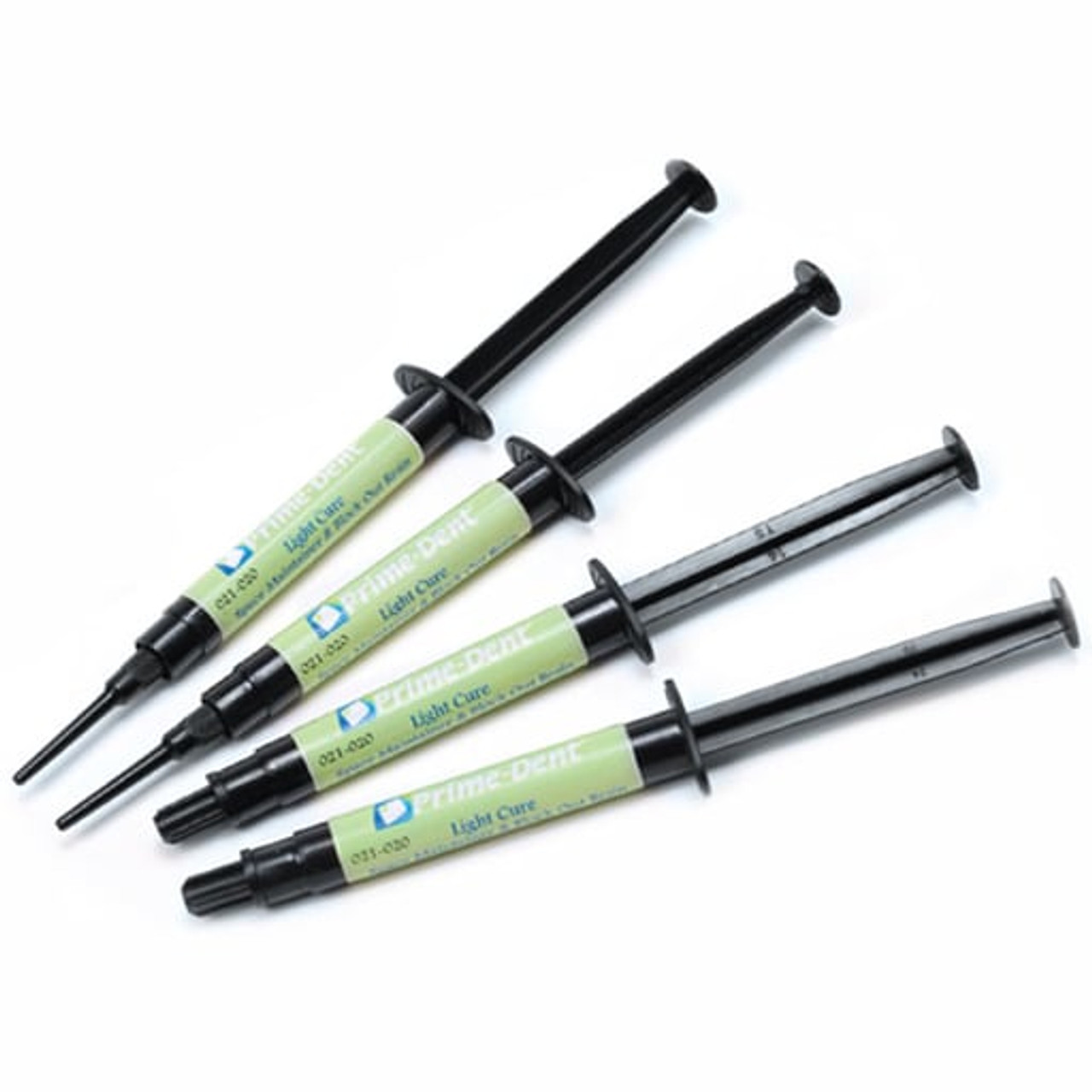 Prime-Dent Light Cured Block Out Resin, 4 x 3.5g Syringe with 20 Tips