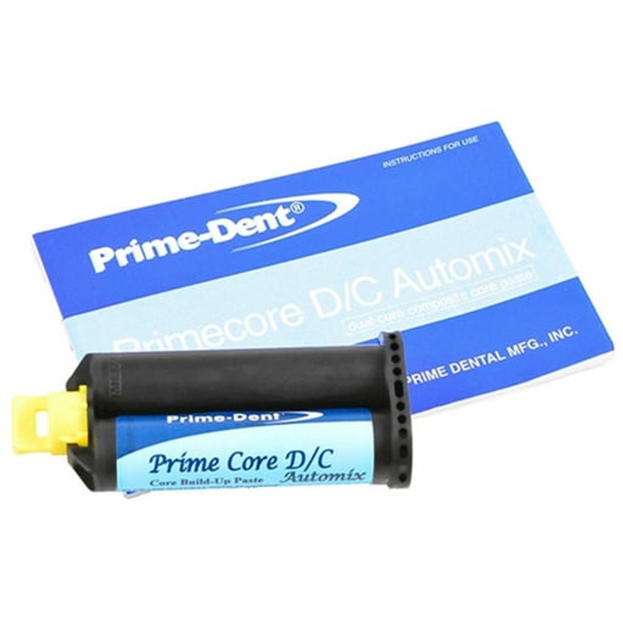 Prime-Dent Automix Dual Cure Core Build-Up Material, Blue, 50g Refill