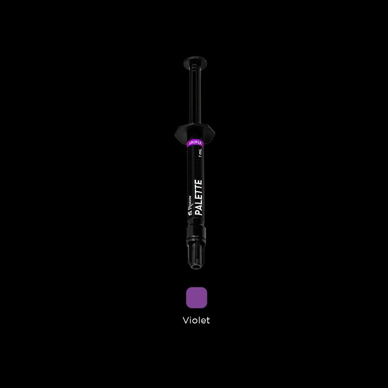 Pac-Dent Rodin Palette N2-Free Refill, Violet Light Cure Acrylic, 1 x  1 mL Syringe