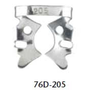 Miltex #205 Upper Molar Winged Metal Rubber Dam Clamp Single Clamp, ea