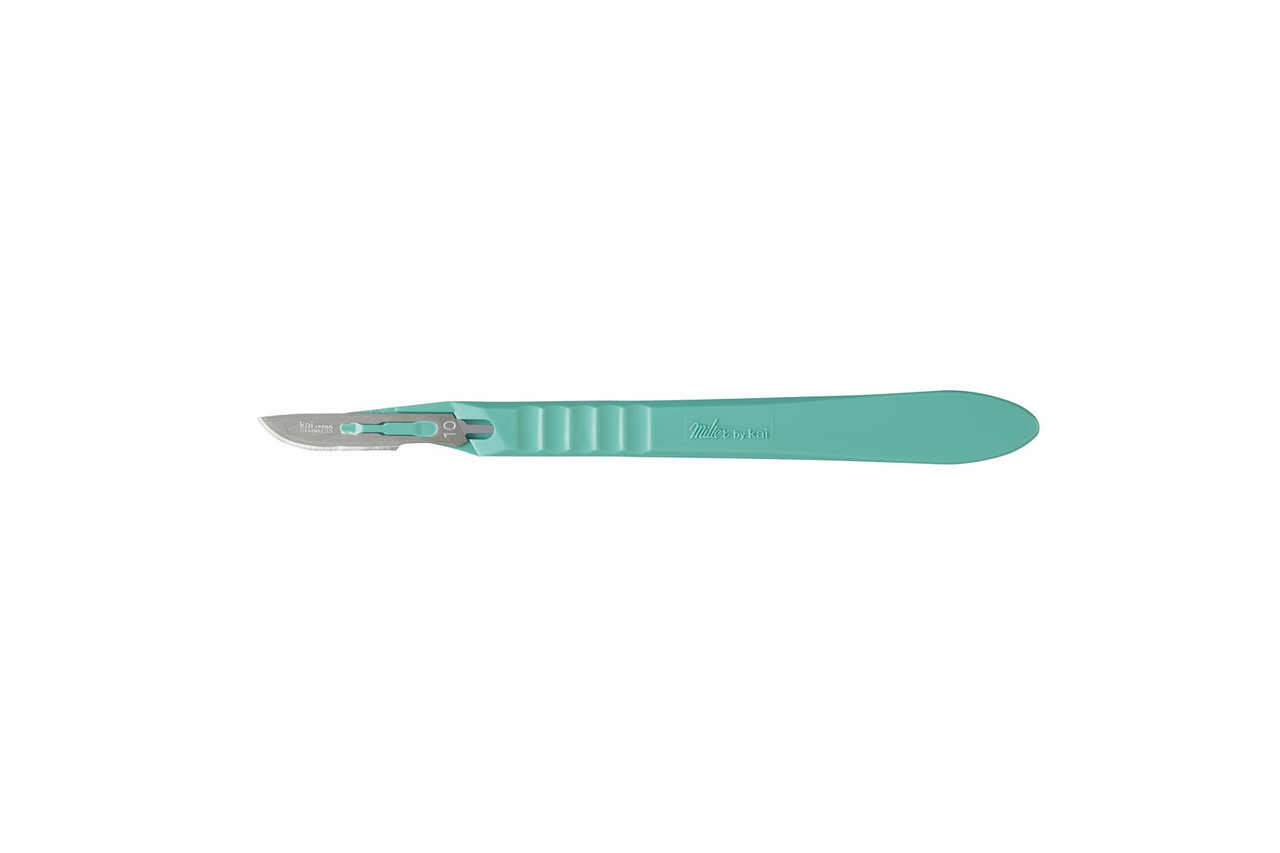 Miltex Disposable Sterile Scalpel With #11 Stainless Steel Blade, 10/bx