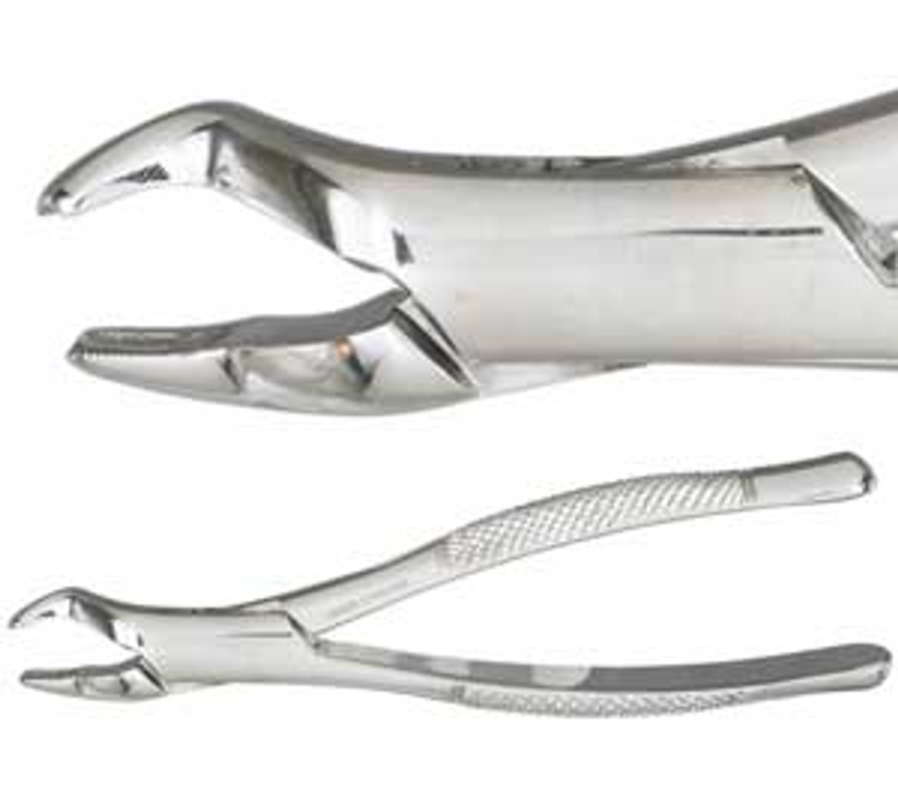 Miltex Vantage Extracting Forceps, 53L, Serrated Tips, ea