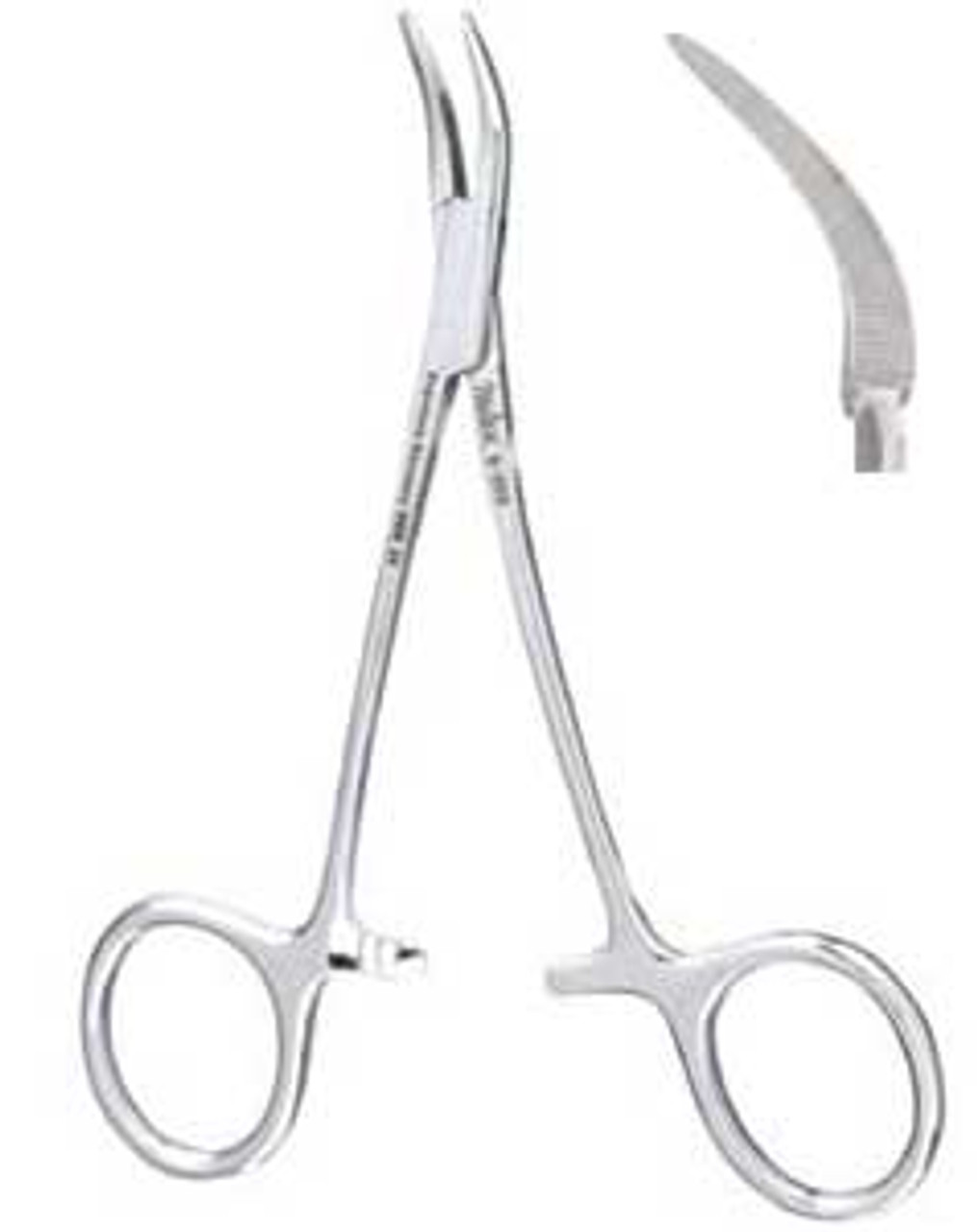 Miltex Peets Forceps, 4-3/4", ea