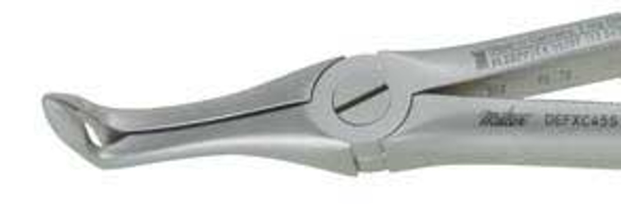 Miltex Xcision Extracting Forceps, #45S, Lower Roots, Serrated, ea