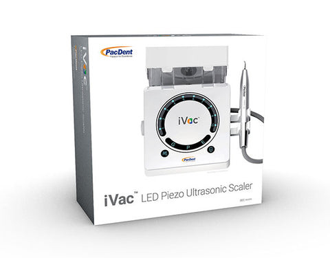 Pac-Dent iVac LED Piezo Ultrasonic Scaler with 9 Tips