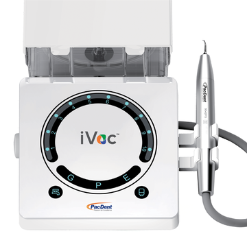 Pac-Dent iVac LED Piezo Ultrasonic Scaler with 9 Tips