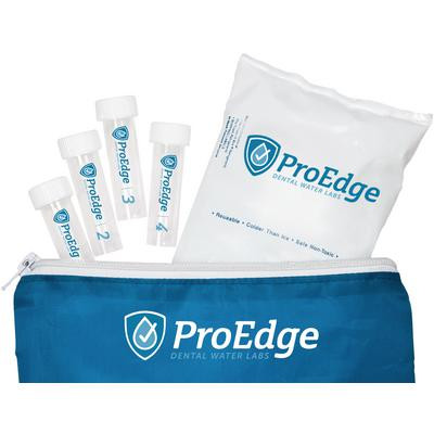 ProEdge Dental Express R2A Water Testing Service Kit, 4 Vials Kit