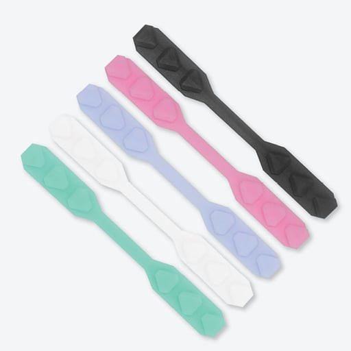 Pac-Dent iMask Extender Straps, Assorted Colors Mask Extender Straps, 10/pk