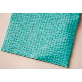 Tidi 3-Ply Tissue/Poly Towel, Blue, 13" x 18", Rib Embossed, 500/cs