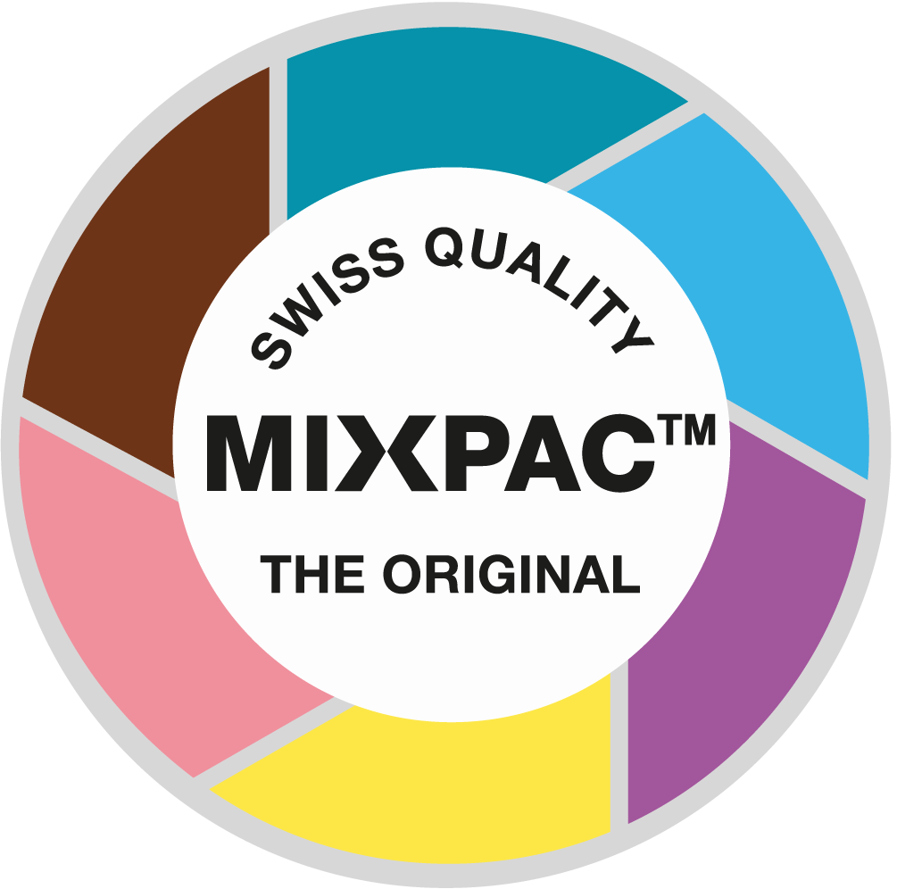 Hexa T-Mixer Style (Short) Mixing Tips, 1:1 / 2:1, Pink Medium 5.4mm, 48/pk