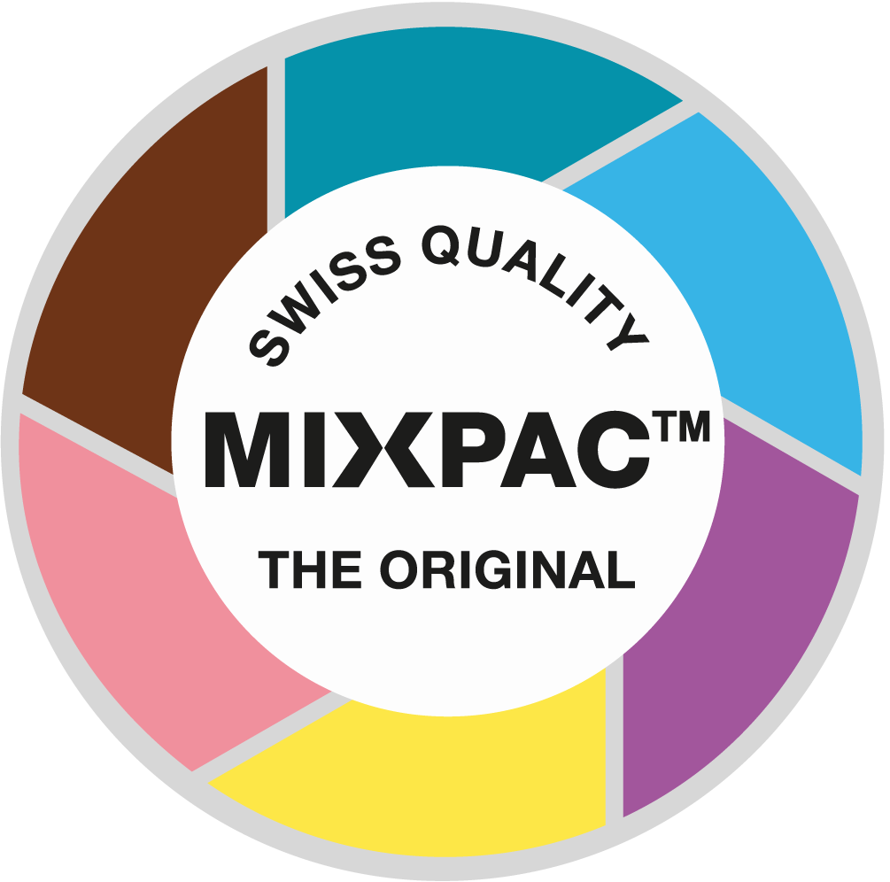 Hexa Mixpac T-Mixer Style (Short) Mixing Tips, 1:1, Brown/Black, Cement Mixing, Pointed Head, 25/pk