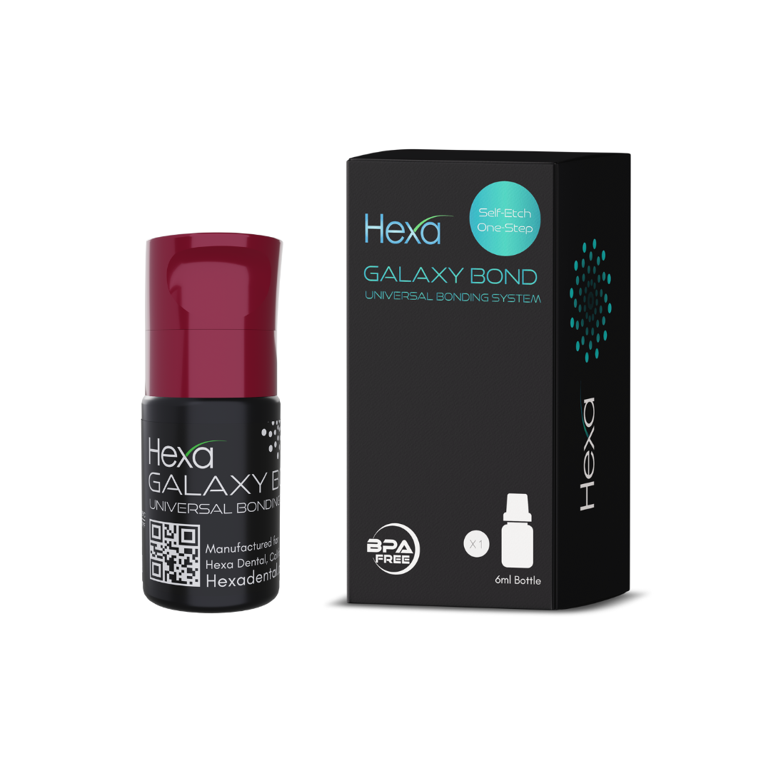 Hexa Galaxy Bond Universal Self Etch Light-Cure Bonding System, 6ml Bottle