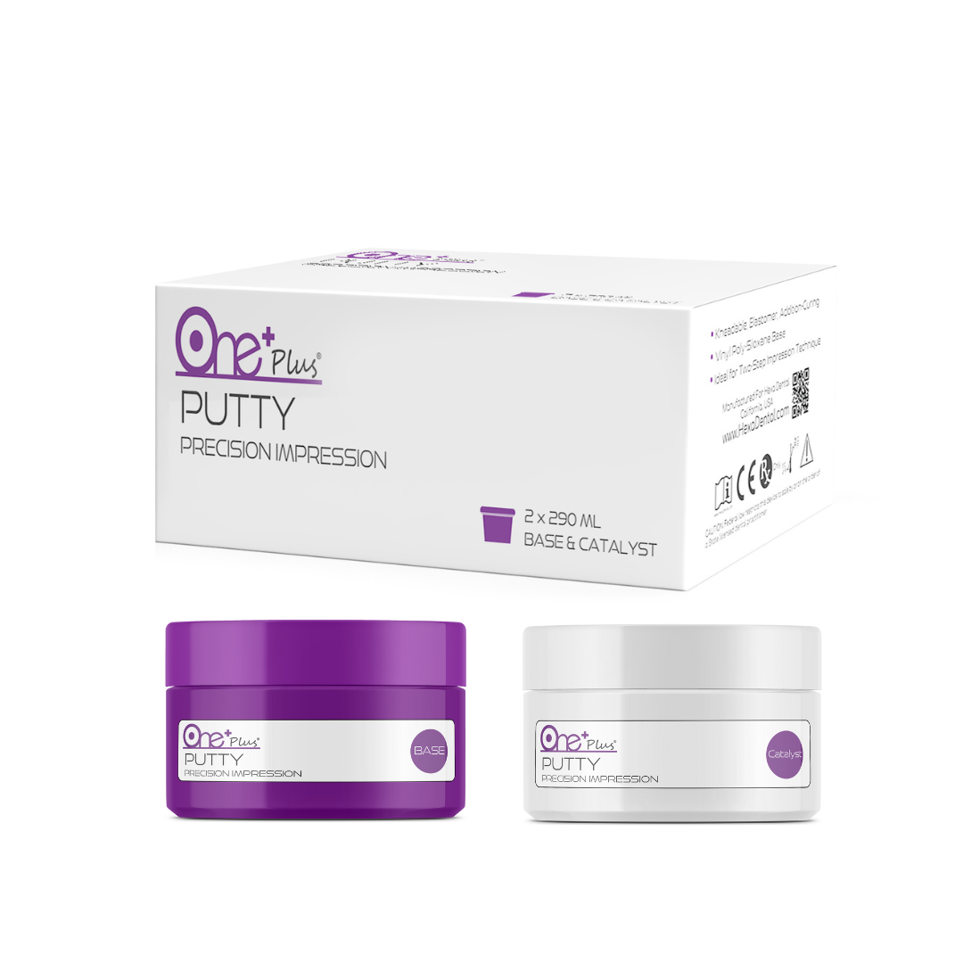 Hexa ONE Plus Putty, Soft, Fast Set, 2x290ml Base & Catalyst + 2 Measuring Scoops