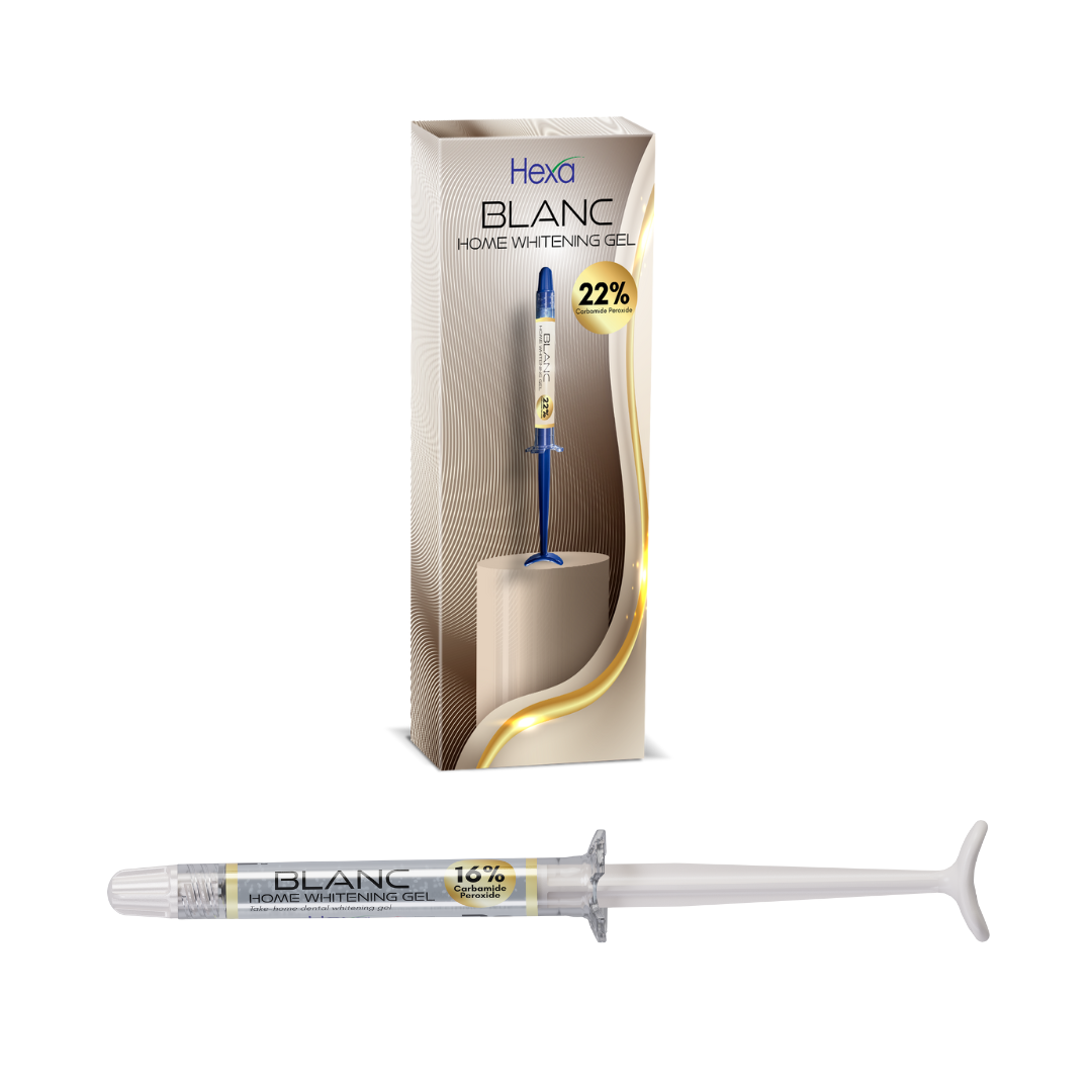 Hexa Take-Home Whitening, 22% Carbamide Peroxide, Bulk Refill, 50X3g Syringes & Tips