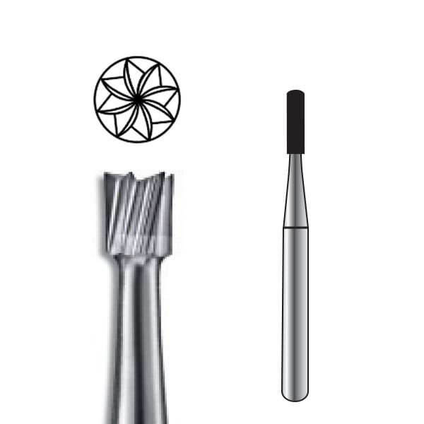 Pac-Dent Carbide Bur FG-332L Pear Shaped, 10/pk