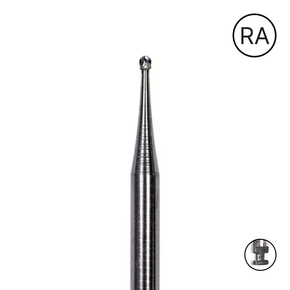 Pac-Dent Carbide Bur RA-2 Round Latch-Type, 10/pk